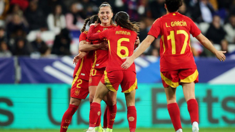 西班牙女足队主场取得惊人胜利