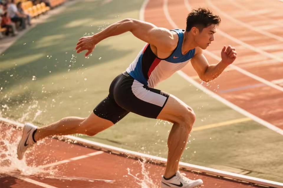 运动员表现出真正的实力，实现自我突破