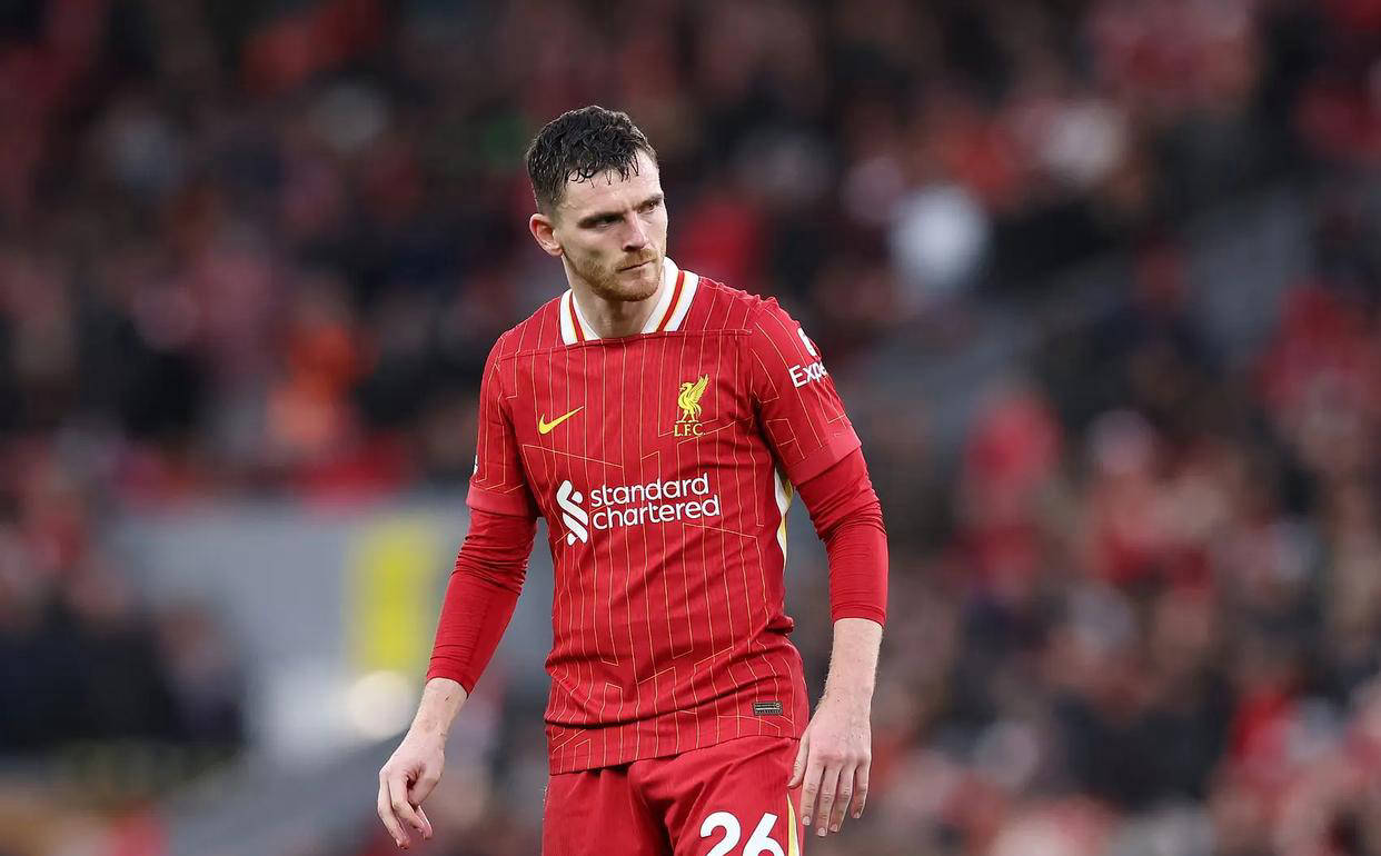 关于罗伯逊传射建功，利物浦再度胜利的信息